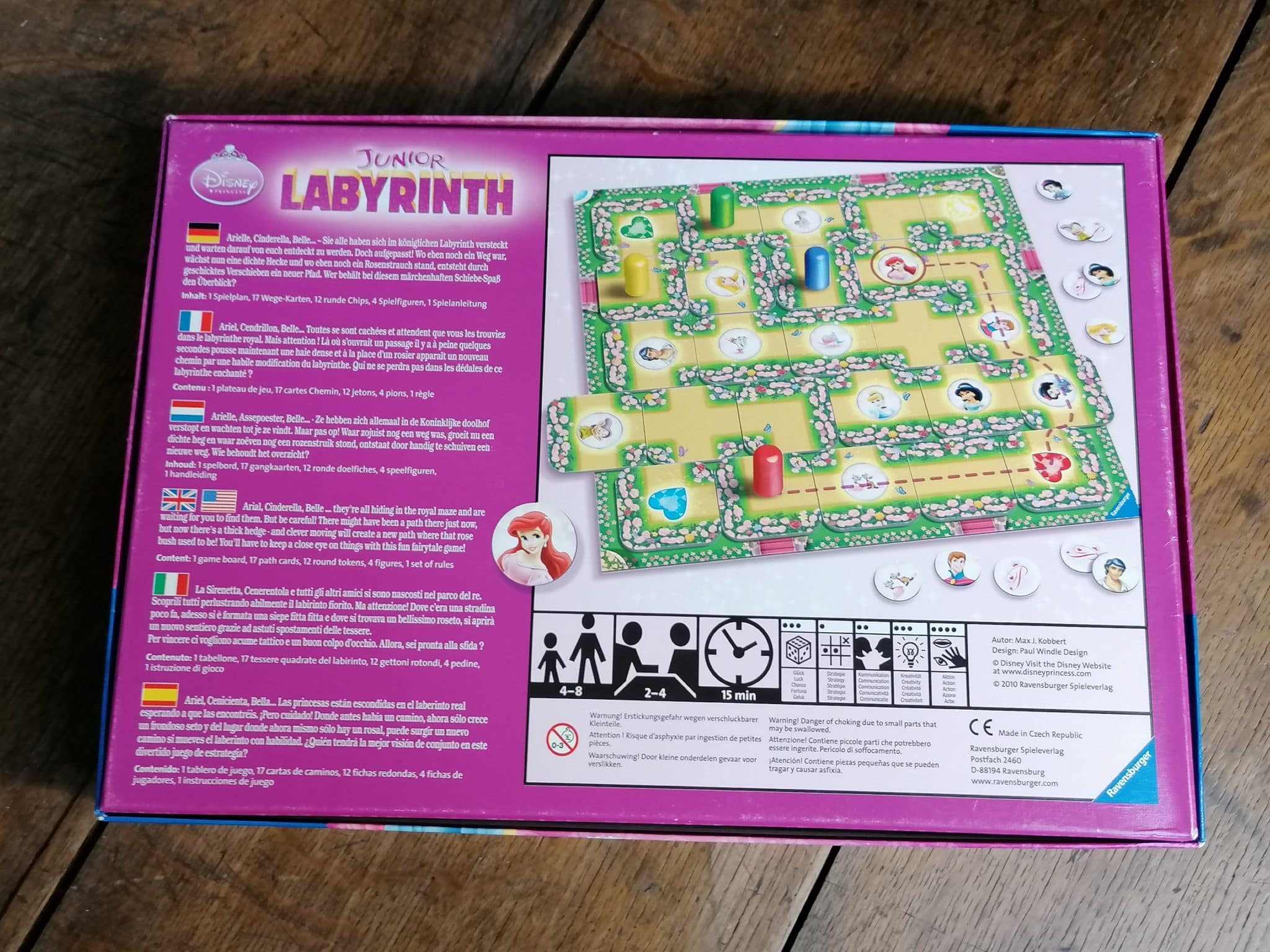 Labyrinthe junior Disney Princesse - Grenier d'enfance